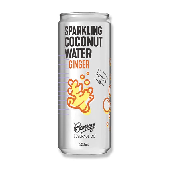 Bonsoy Sparkling Coconut Water Ginger