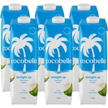 Load image into Gallery viewer, Cocobella Coconut Water Straight Up ( 6 x1 L )