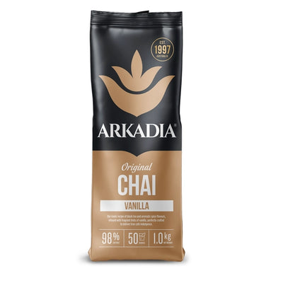 Arkadia Vanilla Chai – Café-Style Chai in 440g & 1kg