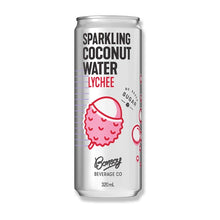 Load image into Gallery viewer, Bonsoy Sparkling Coconut Water Lychee