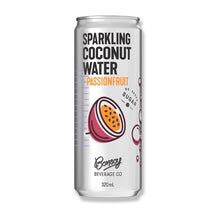 Load image into Gallery viewer, Bonsoy Sparkling Coconut Water Passonfruit