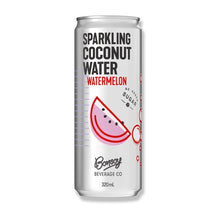 Load image into Gallery viewer, Bonsoy Sparkling Coconut Water Watermelon
