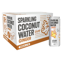 Load image into Gallery viewer, Bonsoy Sparkling Coconut Water Ginger Box
