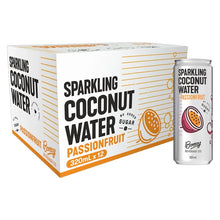 Load image into Gallery viewer, Bonsoy Sparkling Coconut Water Passonfruit Box