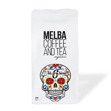 Load image into Gallery viewer, Front view of Melba Coffee No.6 Organic Blend 1kg bag