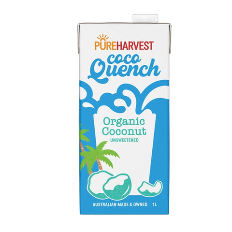 Pure Harvest Organic Coco Quench Coconut Milk 12x 1L